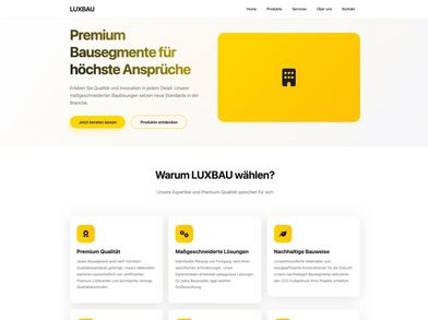 Demo Seite Luxbau